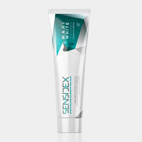 1-sensidex maxi white copy خمیر دندان سفید کننده دندان های حساس سنسیدکس