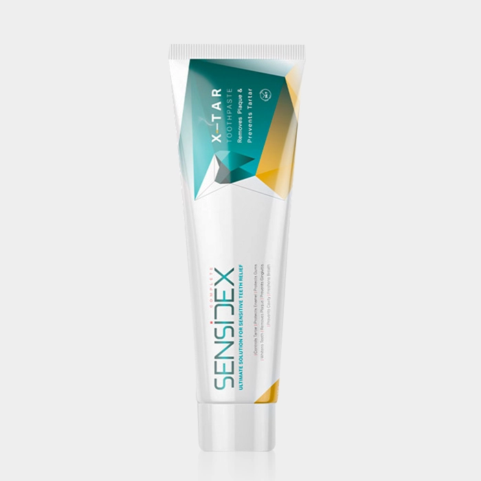 1-sensidex toothpaste Xtar copy خمیر دندان ساینده ملایم دندان های حساس سنسیدکس