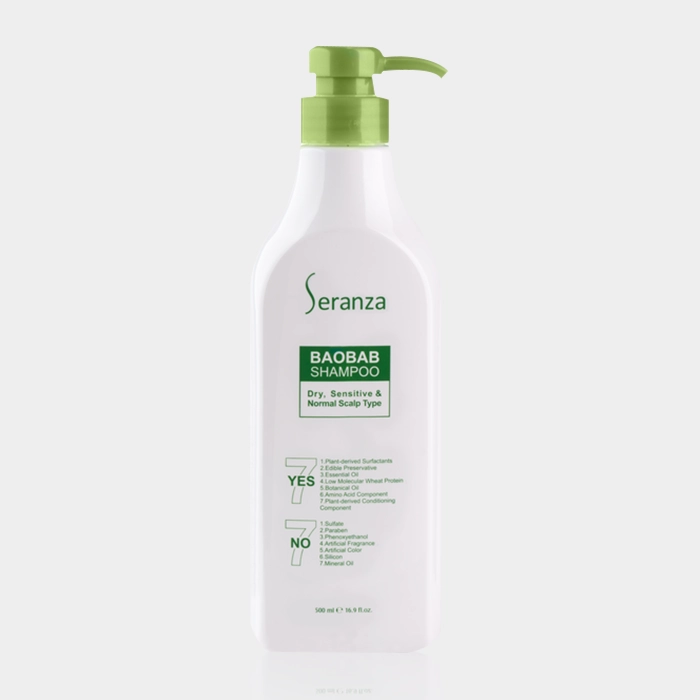 1-seranza baobab dry hair copy شامپو موهای خشک و حساس بائوباب سرانزا