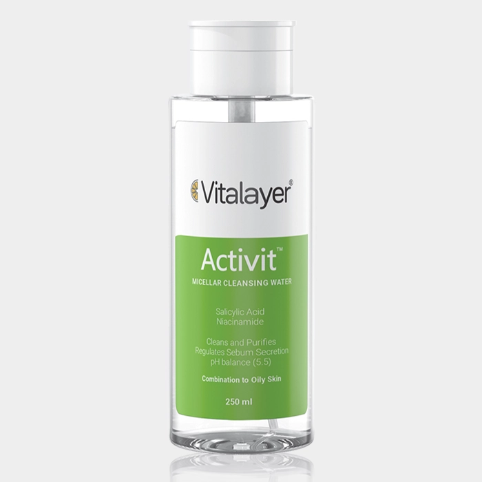 1-vitalayer activit micellar copy میسلار واتر پوست چرب اکتی ویت ویتالیر