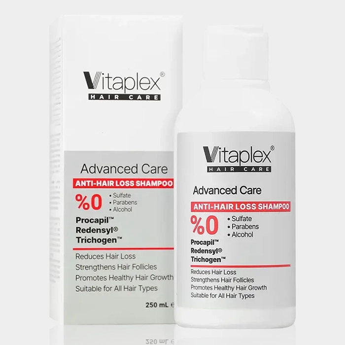 2-Vitaplex anti hair loss shampoo copy شامپو تقویت کننده و ضد ریزش ویتاپلکس
