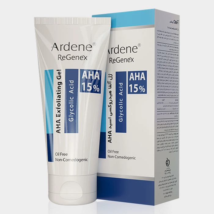 2-arden regenex aha15 copy ژل لایه بردار 15% AHA آردن ریجنکس