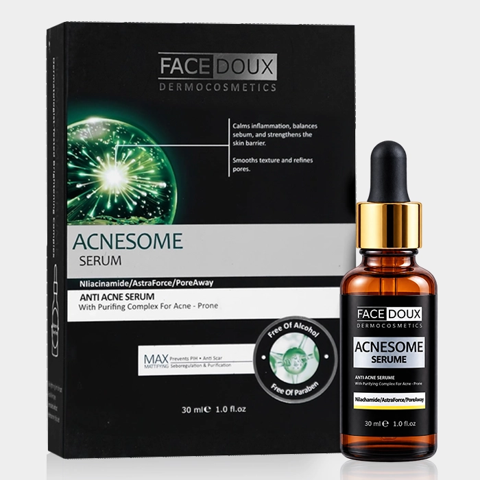 2-face dux acnesome anti acne serum copy سرم ضد جوش و کنترل چربی آکنه زوم فیس دوکس
