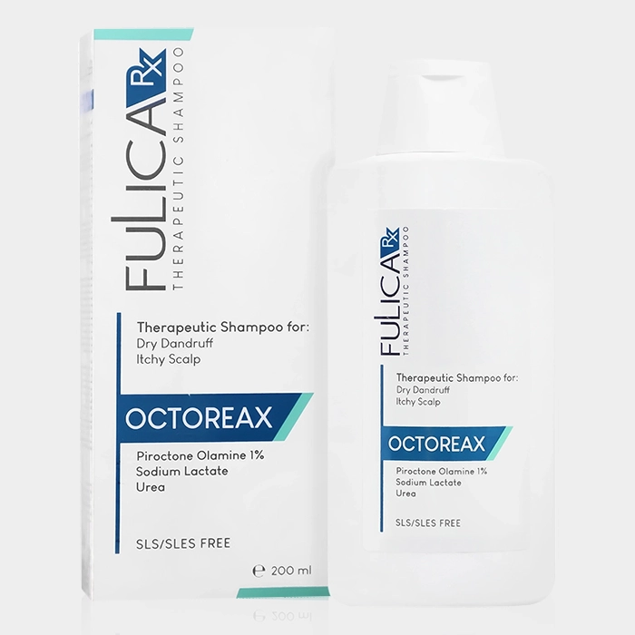 2-fulica rx octoreax dry dandruff copy شامپو Octorex فولیکا RX مناسب کف سر خشک و شوره دار