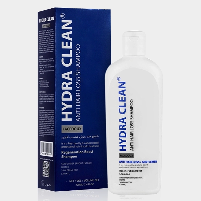 2-hydra clean anti hair loss shampoo for men copy شامپو ضد ریزش آقایان هیدرا کلین