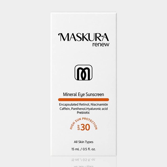 2-maskura mineral eye sunscreen copy کرم ضد آفتاب مینرال دور چشم ماسکورا