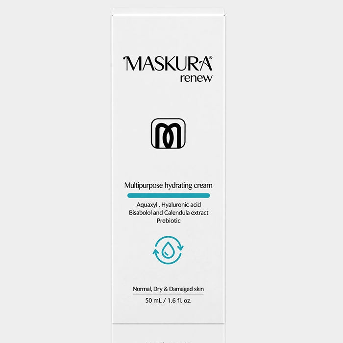 2-maskura multipurpose hydrating cream copy کرم آبرسان پوست خشک و حساس ماسکورا