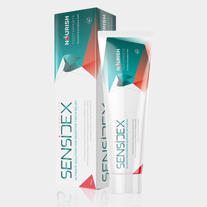 2-sensidex toothpaste nourish copy خمیر دندان معدنی دندان های حساس سنسیدکس