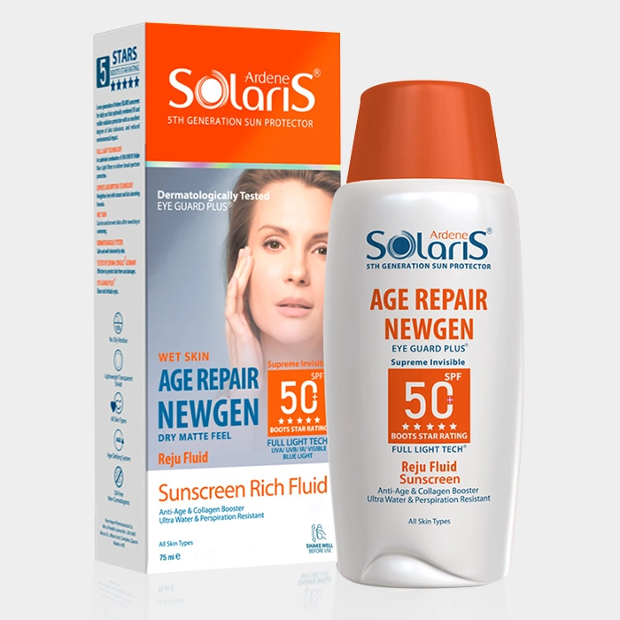 2-solaris age repair newgen copy فلوئید ضد آفتاب ضد چروک ایج ریپیر نیوژن سولاریس