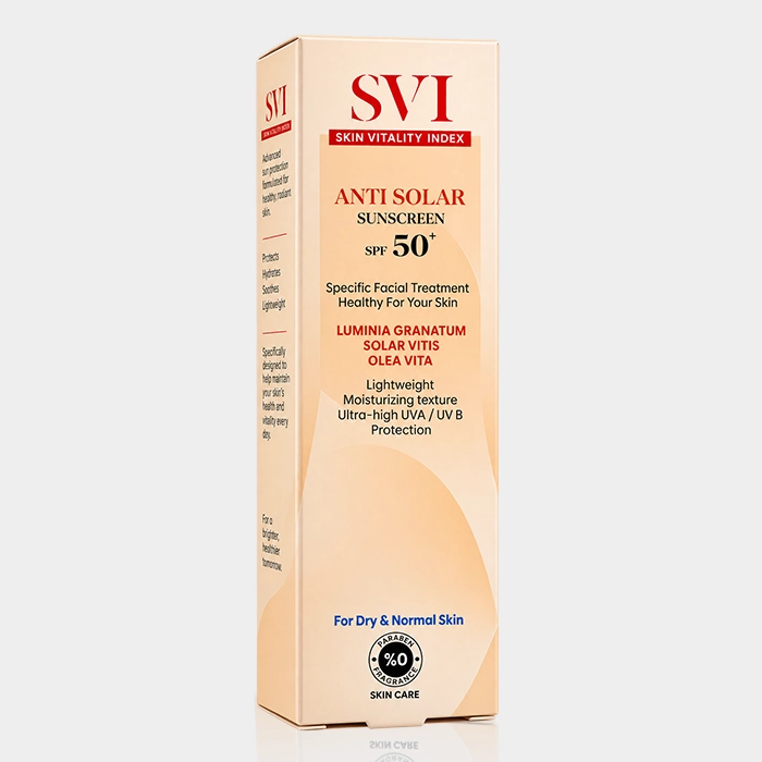 2-svi antisolar sunscreen50 dry skin copy کرم ضد آفتاب پوست خشک اس وی آی