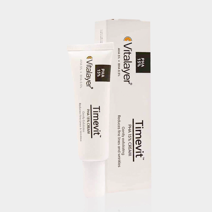 2-vitalayer timevit pha15 copy کرم لایه بردار PHA 15% تایم ویت ویتالیر