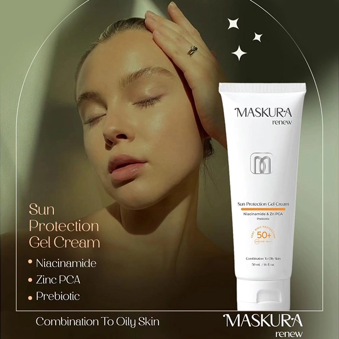 کرم ژل ضد آفتاب پوست چرب ماسکورا SPF50