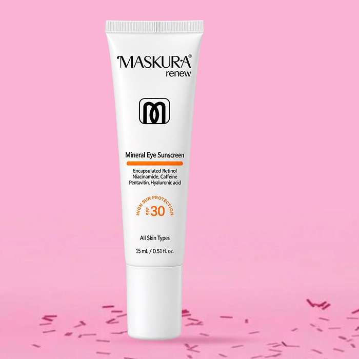 کرم ضد آفتاب مینرال دور چشم ماسکورا SPF30