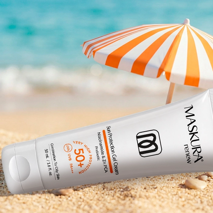 کرم ژل ضد آفتاب پوست چرب ماسکورا SPF50