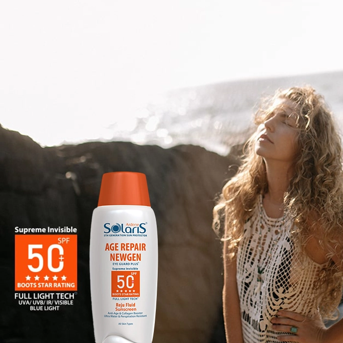 فلوئید ضد آفتاب ضد چروک ایج ریپیر نیوژن سولاریس SPF50+