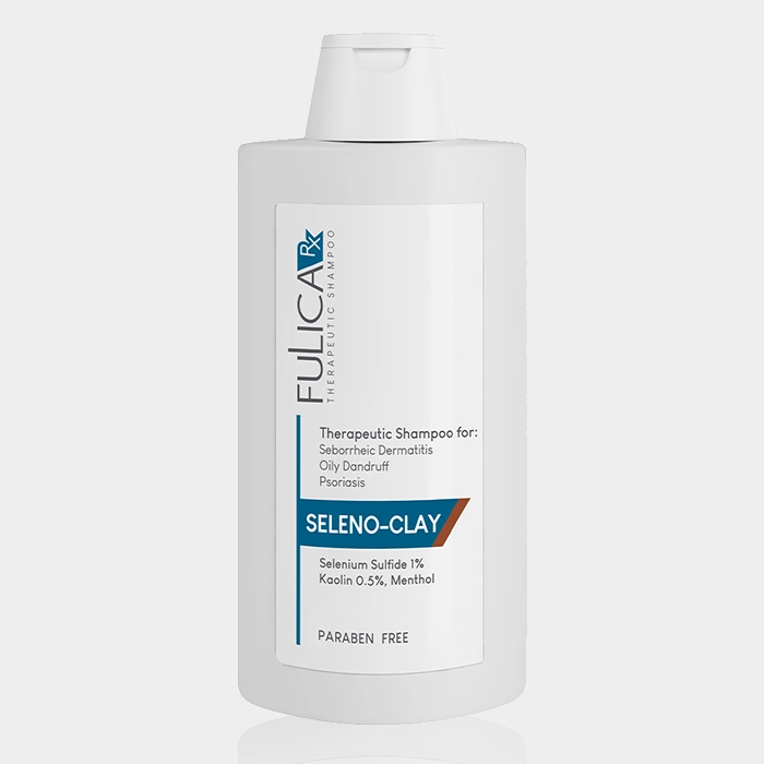 1-fulica rx seleno clay shampoo copy شامپو ضد شوره پوست سر چرب سلنوکلی فولیکا آر ایکس