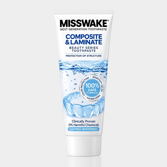 1-misswake composite laminate toothpaste copy خمیردندان مخصوص دندان لمینیت و کامپوزیت میسویک