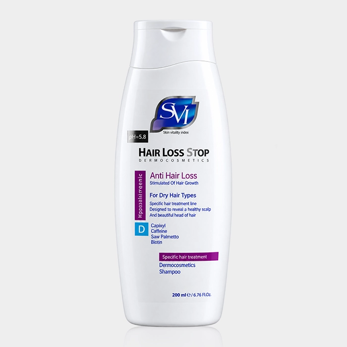 1-svi anti hair loss dry hair copy شامپو ضد ریزش موی خشک اس وی آی