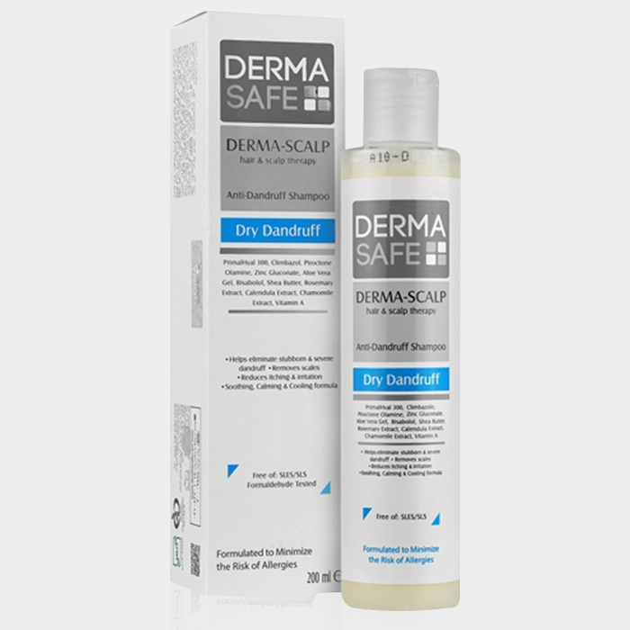 2-dermasafe dry dandruff shampoo copy شامپو ضد شوره پوست سر خشک درما اسکالپ درماسیف