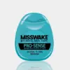 2-misswake pro sense dental floss copy نخ دندان پروسنس میسویک ۵۰ متری با پوشش موم طبیعی عسل و طعم نعناع؛ مناسب لثههای حساس، پاکسازی پلاک و حرکت روان میان دندانها.