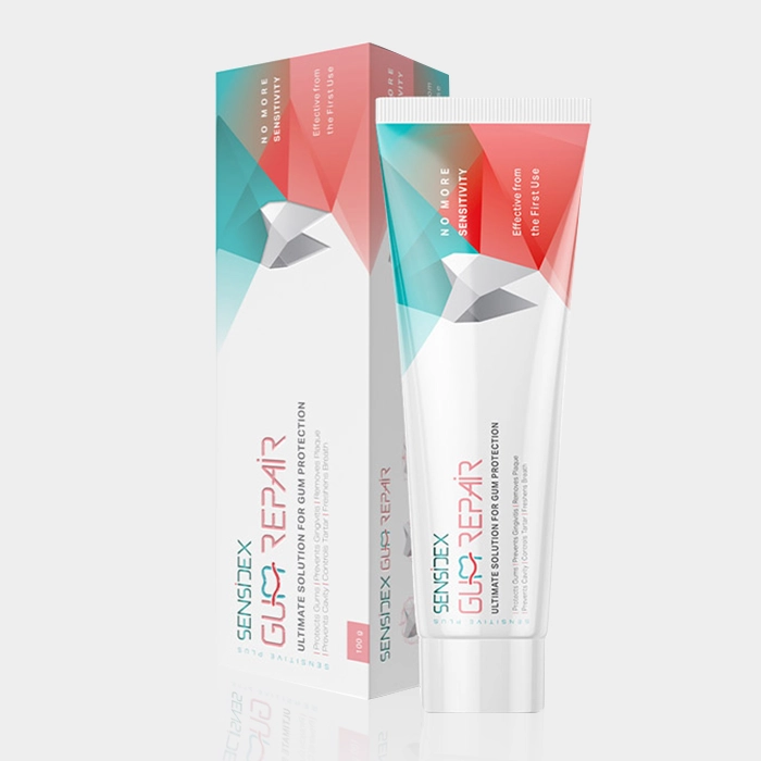 2-sensidex gum repaire copy خمیردندان ضد حساسیت سنسیدکس مخصوص مراقبت از لثه