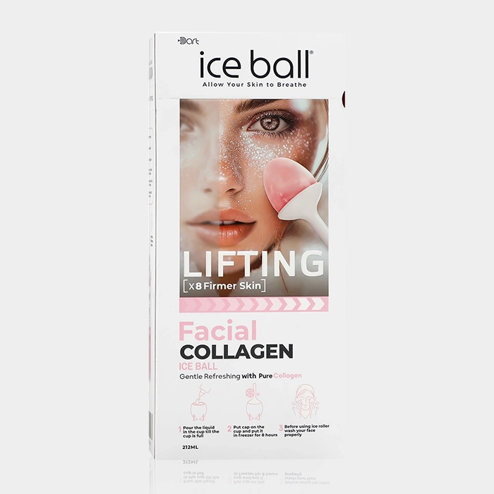 3-ice ball lifting copy ژل سفت کننده و لیفتینگ کلاژن آیس بال Ice Ball Lifting Facial Collagen 212ml